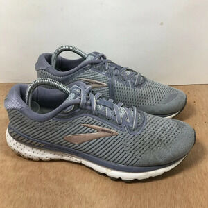 Brooks Adrenaline GTS 20 Women Size 9.5 Gray 120291B073 Medium(B) Running